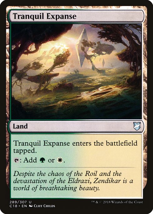 Tranquil Expanse (Commander 2018 #289)