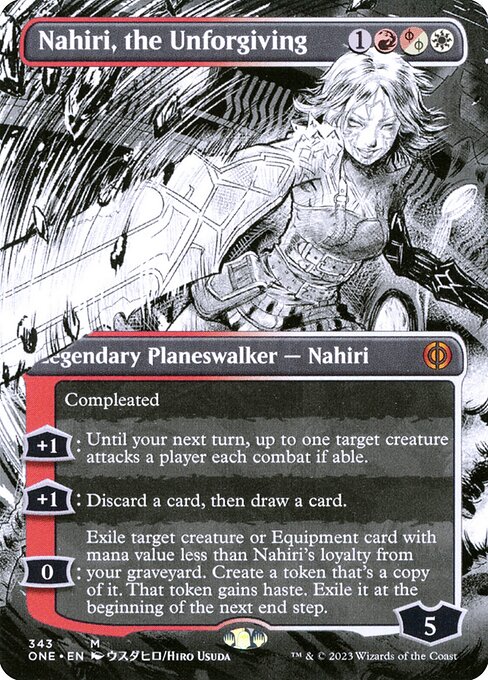 Nahiri, the Unforgiving (Phyrexia: All Will Be One #343)