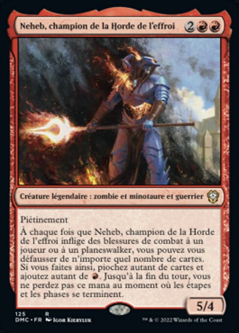 Neheb, Dreadhorde Champion (Dominaria United Commander #125)