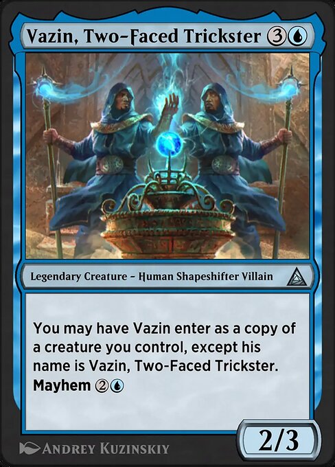 Chameleon, Master of Disguise magic the gathering card art