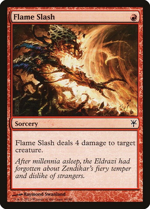 Flame Slash (Duel Decks: Sorin vs. Tibalt #60)