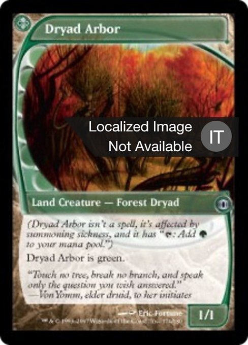 Dryad Arbor (Future Sight #174)