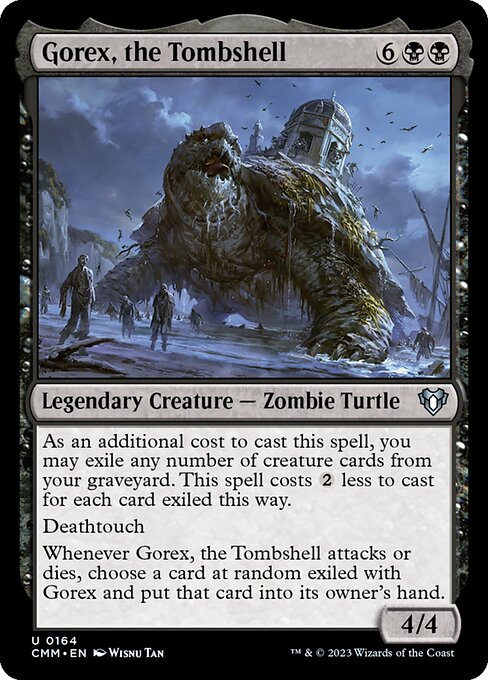 Gorex, the Tombshell (Commander Masters #164)