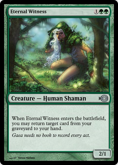 Eternal Witness (Magic Online Promos #31431)