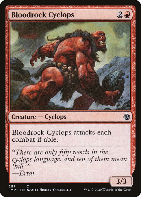 Cyclope de Rochesang|Bloodrock Cyclops