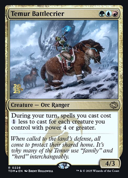 Crieuse de bataille temurienne|Temur Battlecrier