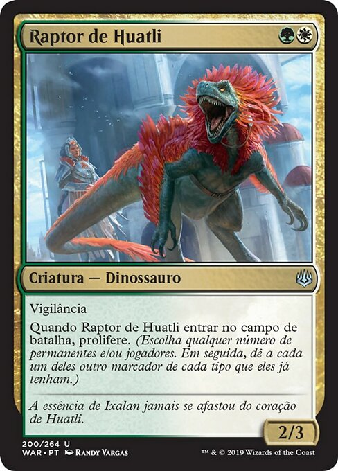 Huatli's Raptor (War of the Spark #200)
