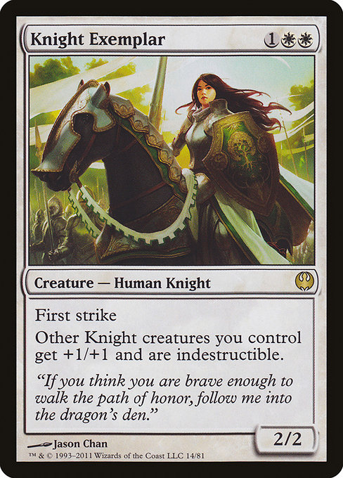 Knight Exemplar (Duel Decks: Knights vs. Dragons #14)