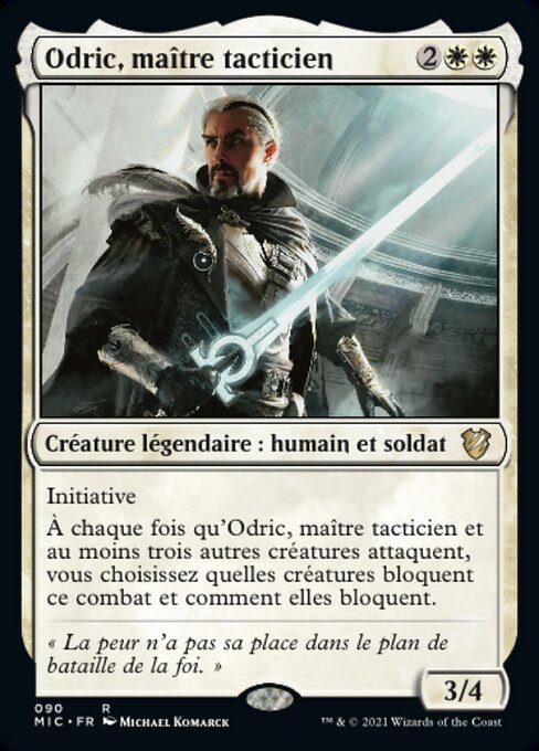 Odric, Master Tactician (MIC)