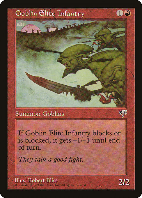Infanterie gobeline d'élite|Goblin Elite Infantry