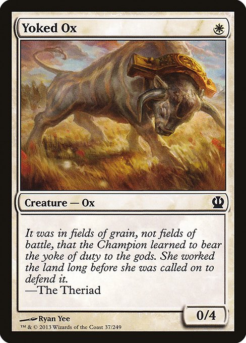 Yoked Ox card image