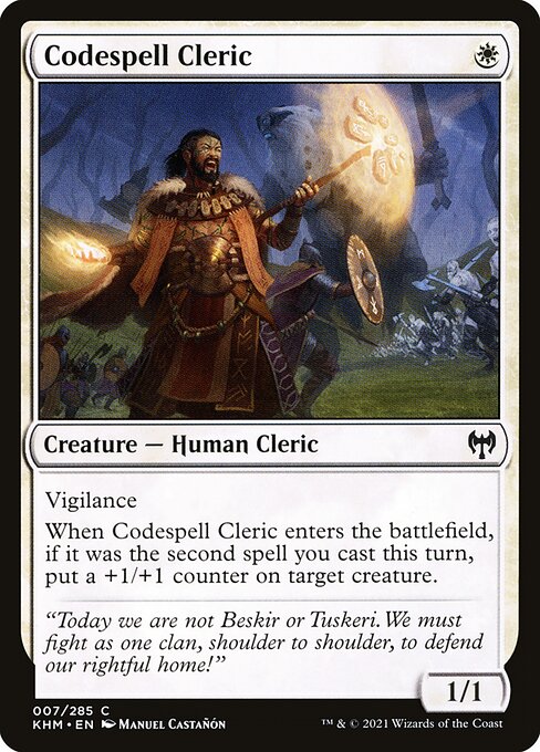 Codespell Cleric (Kaldheim #7)