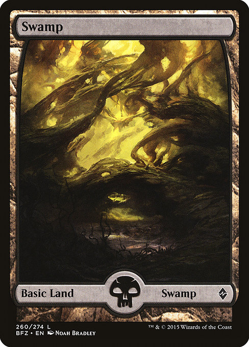 Swamp (Battle for Zendikar #260)