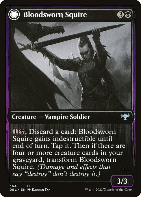 Bloodsworn Squire (Innistrad: Double Feature)
