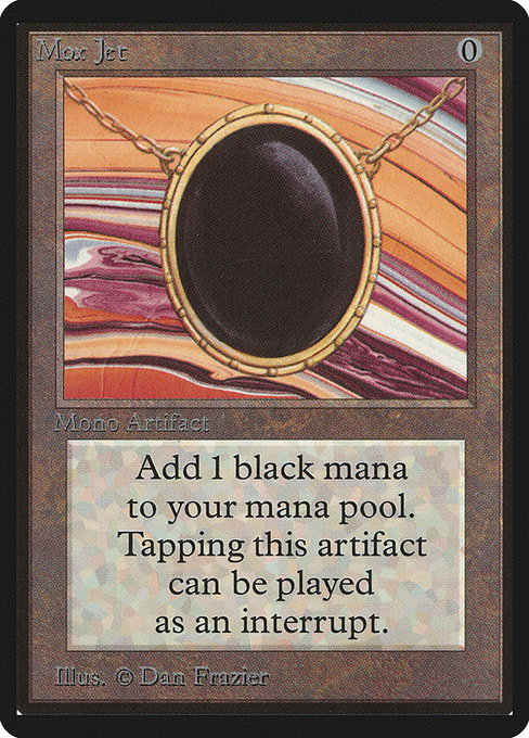 Mox Jet (Limited Edition Beta #263)