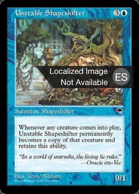 Unstable Shapeshifter (Tempest #100)
