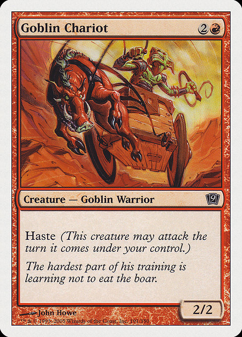 Goblin Chariot (Ninth Edition #191)