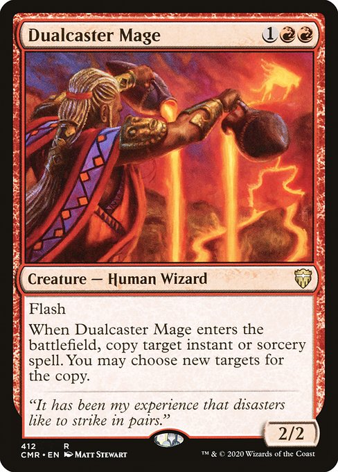 Dualcaster Mage (Commander Legends #412)