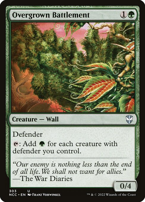 Overgrown Battlement (New Capenna Commander #303)