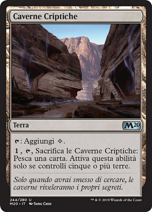Cryptic Caves (Core Set 2020 #244)