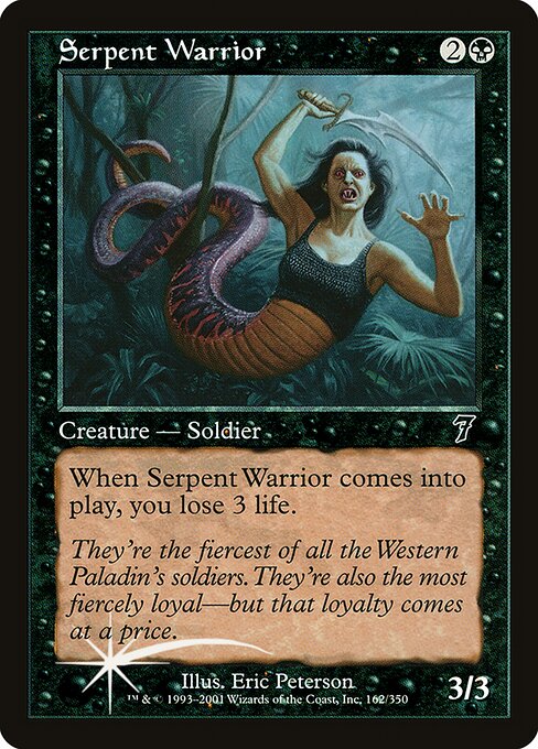 Serpent Warrior card image