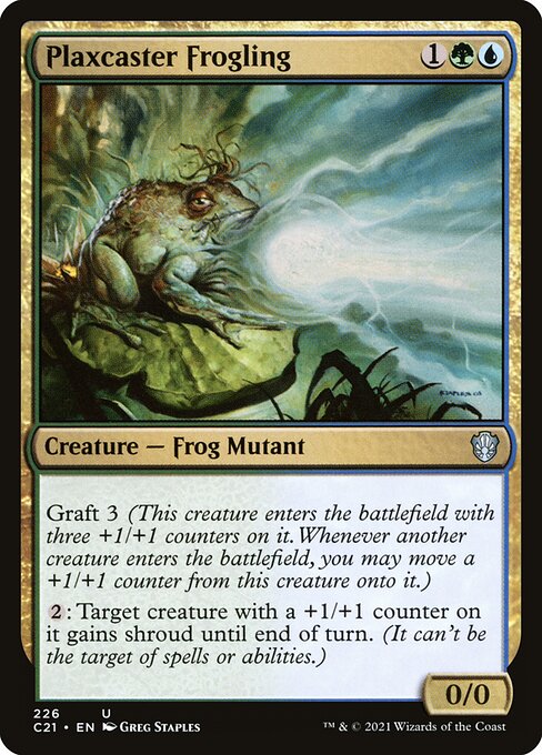 Plaxcaster Frogling (C21)