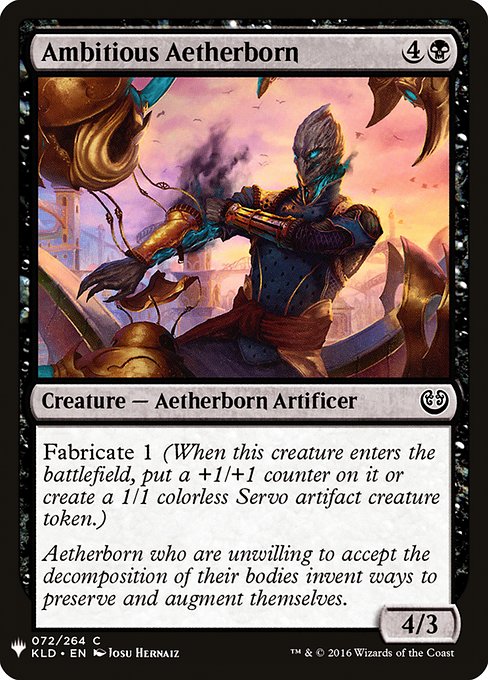 Ambitious Aetherborn (The List #KLD-72)