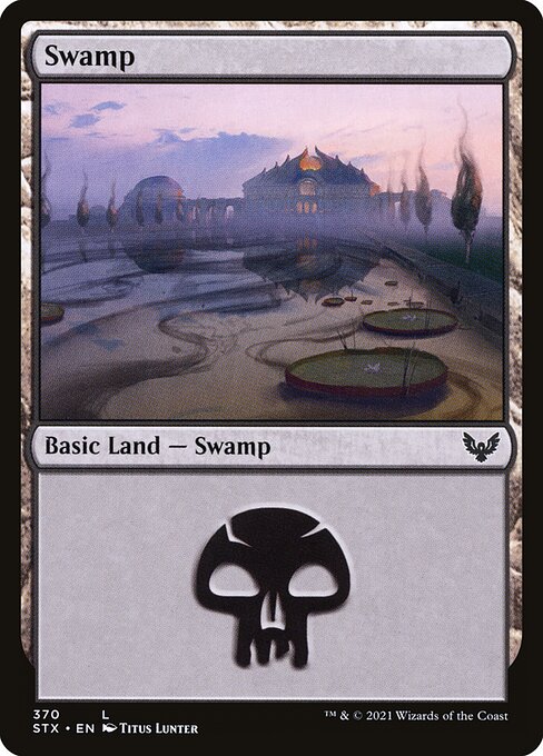 Swamp (Strixhaven: School of Mages #370)