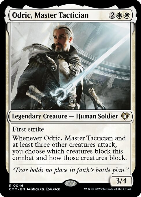 Odric, Master Tactician (Commander Masters #46)