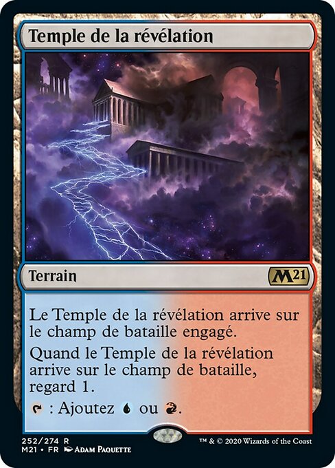 Temple of Epiphany (Core Set 2021 #252)
