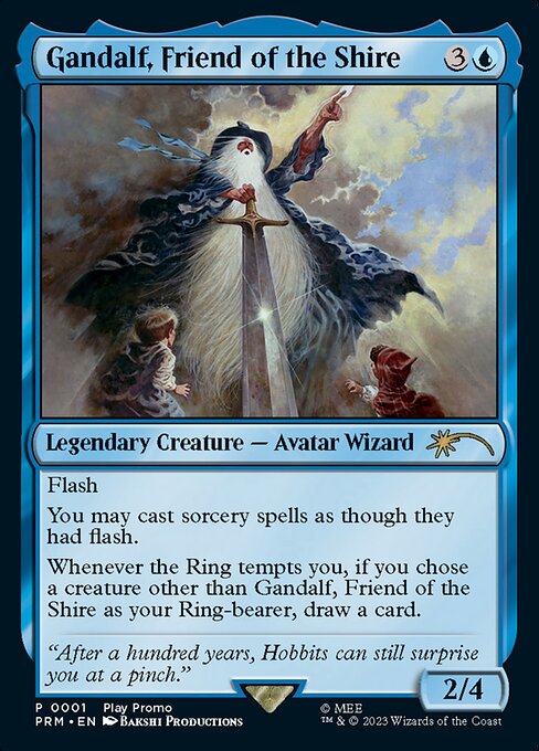 Gandalf, ami de la Comté|Gandalf, Friend of the Shire