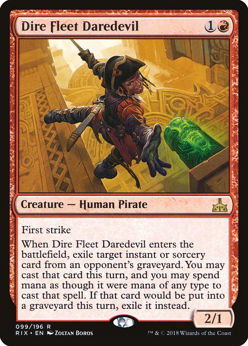Dire Fleet Daredevil card image