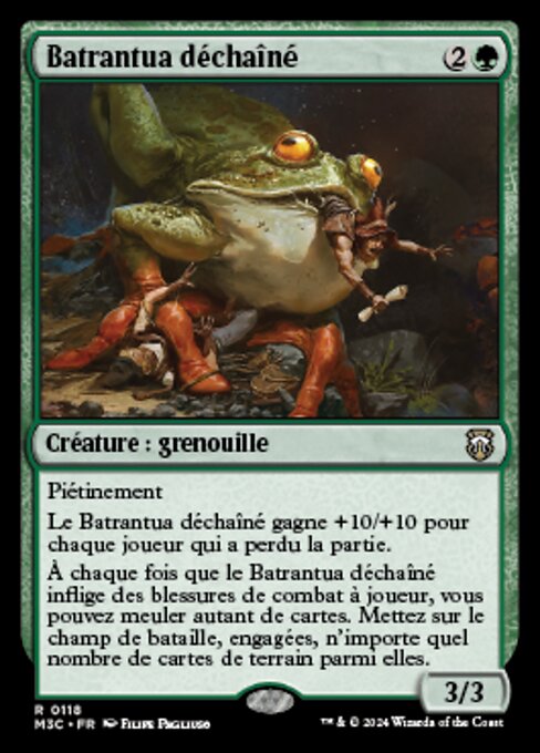 Rampant Frogantua (Modern Horizons 3 Commander #118)