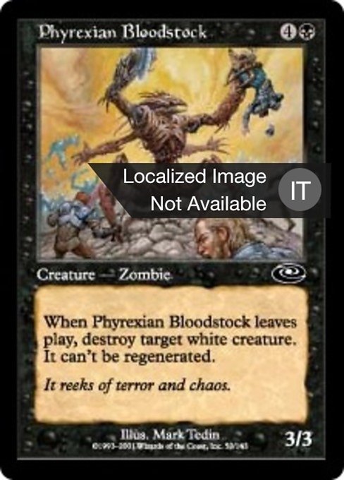 Phyrexian Bloodstock (Planeshift #50)