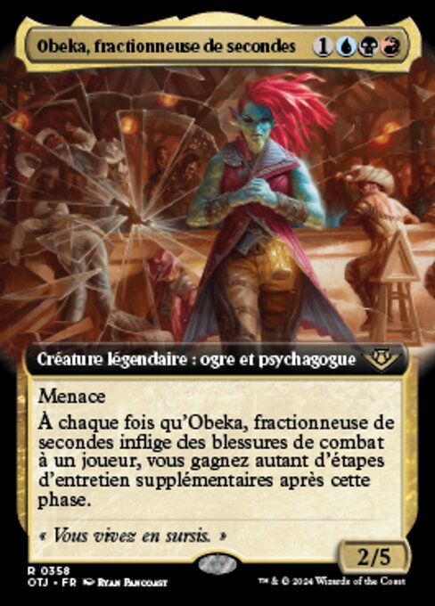 Obeka, Splitter of Seconds (Outlaws of Thunder Junction #358)