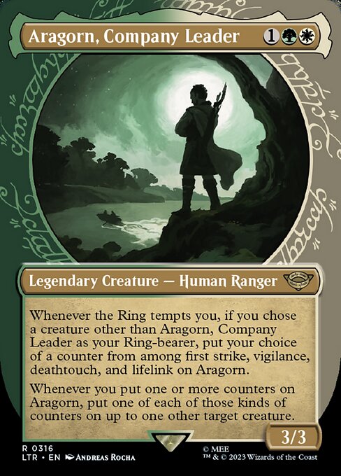 Aragorn, chef de la compagnie|Aragorn, Company Leader