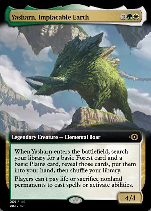 Yasharn, Implacable Earth (Magic Online Promos #83818)