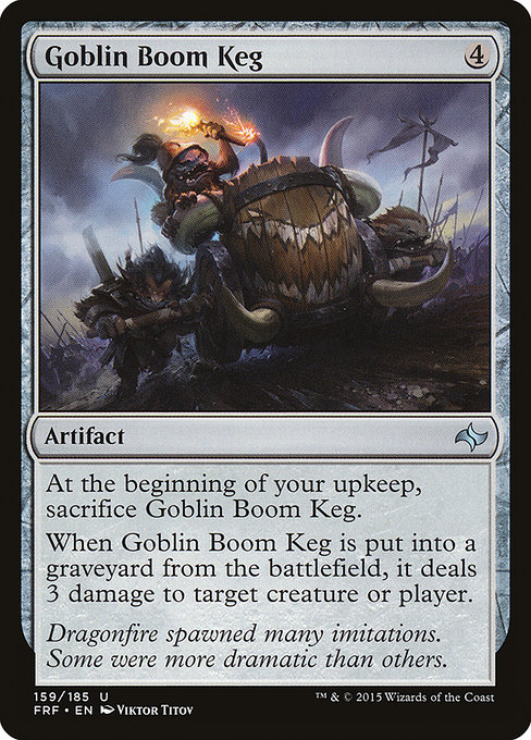 Goblin Boom Keg (Fate Reforged #159)