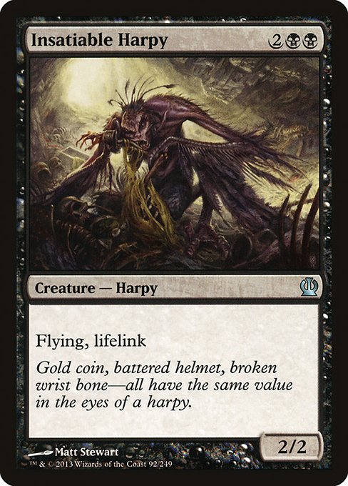 Harpie insatiable|Insatiable Harpy