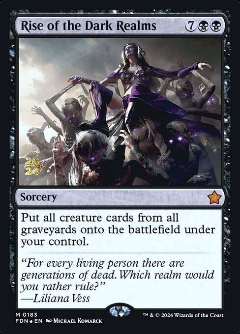 Rise of the Dark Realms (Foundations Promos #183s)