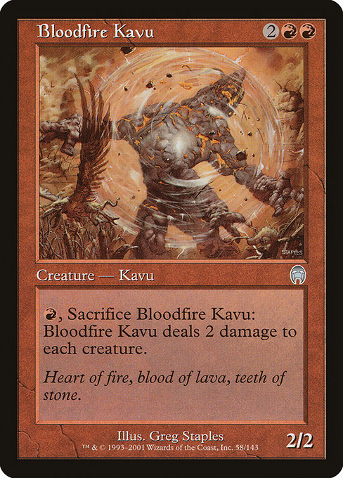 Bloodfire Kavu card image