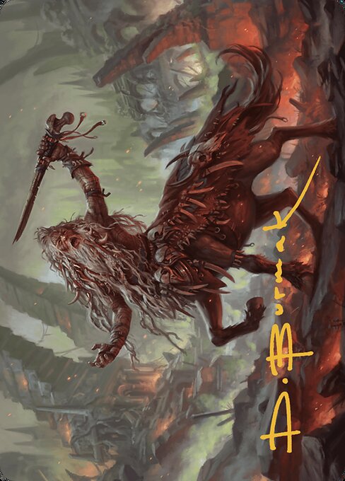 Yarus, Roar of the Old Gods // Yarus, Roar of the Old Gods (Murders at Karlov Manor Art Series #24)