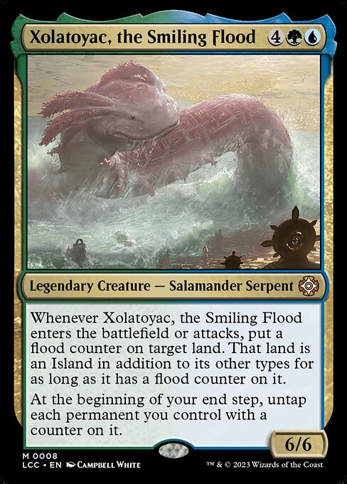 Xolatoyac, the Smiling Flood (The Lost Caverns of Ixalan Commander #8)