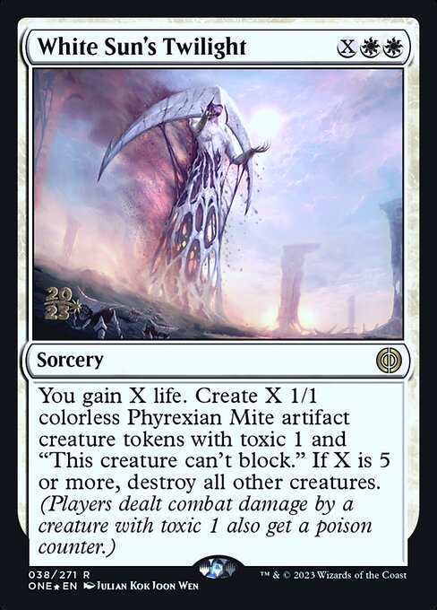 White Sun's Twilight (Phyrexia: All Will Be One Promos #38s)