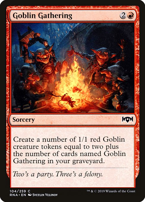 Goblin Gathering (rna) 104