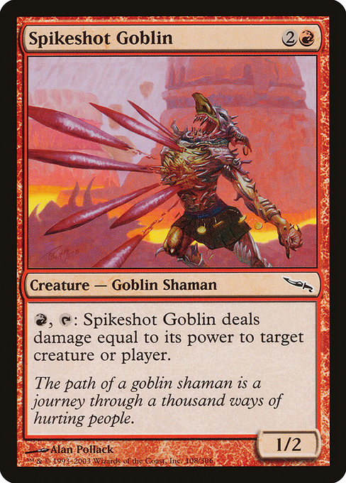Spikeshot Goblin card image