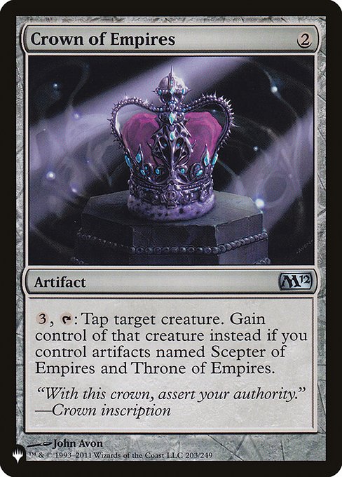 Crown of Empires (The List #M12-203)