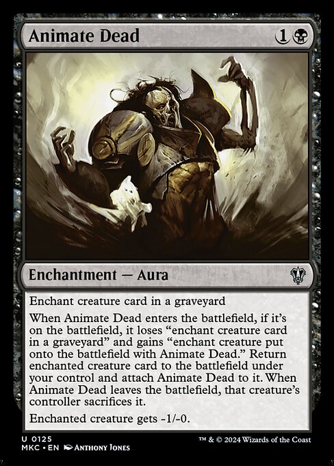 Animate Dead (mkc) 125 Animate Dead (mkc) 125