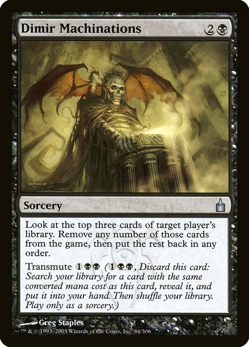 Dimir Machinations (rav) 84 Dimir Machinations (rav) 84
