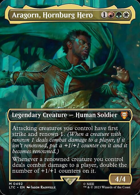 Aragorn, Hornburg Hero (ltc) 492 Aragorn, Hornburg Hero (ltc) 492